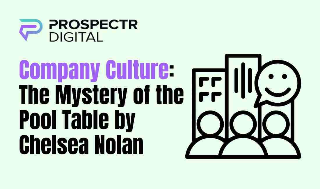 Company Culture: The Mystery of the Pool Table by...