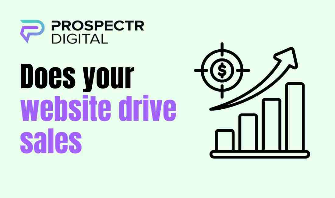 Does your website drive sales