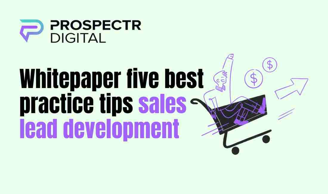 Whitepaper five best practice tips sales lead development